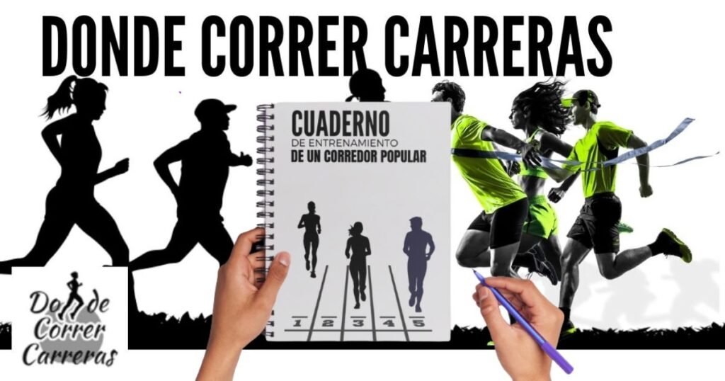 Cuaderno Donde Correr Carreras Portada Pagina